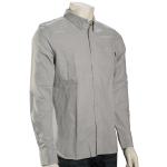 Oakley Oxford LS Button Down Shirt - Stone Grey - M