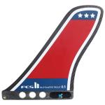 FCS II Slater Trout 8.5" SUP Fin - Red / Navy