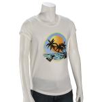 Roxy Girl's Rays T-Shirt - Snow White - XL