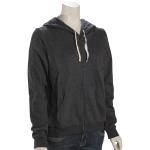 Hurley Women's Perfect Fleece Zip Hoody - Oil Grey Heather - XL