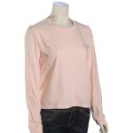 Hurley Solid Perfect Crew LS Women's T-Shirt - Echo Pink - XL