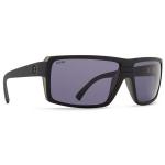 Von Zipper Snark Sunglasses - Black Satin / Wildlife Vintage Grey Polarized