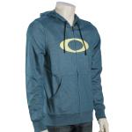 Oakley Ellipse Full Zip Hoody - Blue Coral Heather - XXL