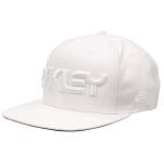 Oakley Mark Novelty Snapback Hat - White