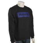 Hurley One and Only Boxed Crew Sweater - Black Heather - XXL