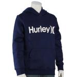 Hurley Boy's One and Only Surf Check Pullover Hoody - Blue Void - XL