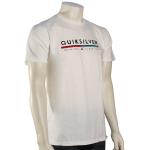 Quiksilver Retro Lines T-Shirt - White - XXL