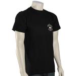 Quiksilver Men Who Ride Mountains Crest T-Shirt - Black - XXL