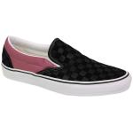 Vans Classic Slip On Shoe - Checkerboard Black Heather Rose - 13