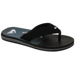 Quiksilver Boy's Carver Print Sandal - Black / Black / Grey - Youth 6