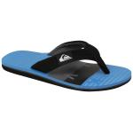 Quiksilver Boy's Molokai Layback Sandal - Black / Grey / Blue - Youth 6