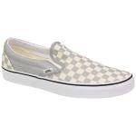 Vans Classic Slip On Shoe - Checkerboard Silver / True White - 13