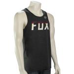 Fox On Deck Tech Tank - Heather Black - XXL