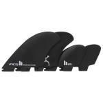 FCS II Machado Quad Fin Set - Black