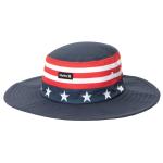 Hurley Vagabond Patriot Surf Hat - Obsidian - S/M