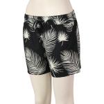 Hurley Supersuede Floreetah Women's Boardshorts - Black / Palm - S