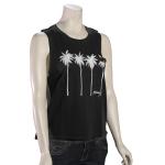 Billabong Palms Stand Tall Women's Tank - Off Black - M