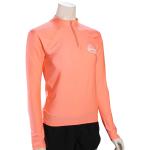 Billabong Sol Searcher LS Women's Rash Guard - Peach Kiss - XL