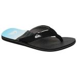 Quiksilver Molokai Layback Sandal - Black / Grey / Blue - 10