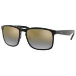 Ray-Ban 4264 Chromance Sunglasses - Black / Blue Mirror Gold Gradient