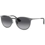 Ray-Ban 3539 Erika Metal Sunglasses - Shot Grey Metallic / Grey Gradient