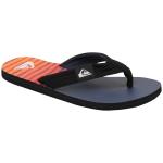 Quiksilver Molokai Layback Sandal - Black / Red / Black - 14