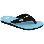 Quiksilver Boy's Molokai Layback Sandal - Black / Blue / White - Youth 6