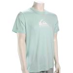 Quiksilver Solid Streak SS Surf Shirt - Eggshell Blue - XXXL
