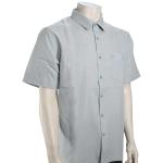 Quiksilver Waterman Centinela 4 Button Down Shirt - Dusty Blue - XXXL