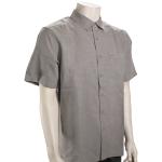 Quiksilver Waterman Centinela 4 Button Down Shirt - Flint Grey - XXXL
