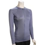 Hurley Women's One and Only Zip LS Rash Guard - World Indigo - XL