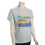 Billabong Seaside View Women's T-Shirt - Vista Blue - L