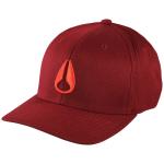 Nixon Deep Down Flexfit Hat - Burgundy - S/M