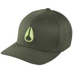 Nixon Deep Down Flexfit Hat - Olive - L/XL