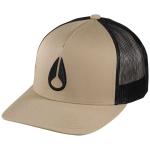 Nixon Iconed Trucker Hat - Khaki / Black