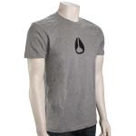 Nixon Wings T-Shirt - Dark Heather Gray - XXL