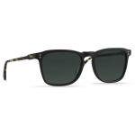 Raen Wiley Sunglasses - Matte Black / Matte Brindle Tortoise / Green Polar