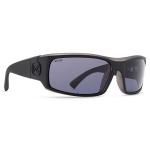 Von Zipper Kickstand Sunglasses - Black Satin / Wild Vintage Grey Polarized