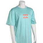 Billabong Boy's All Day Wave SS Surf Shirt - Spearmint Heath - XL