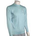 Billabong Arch Mesh LS Surf Shirt - Coastal Blue Heather - XXL