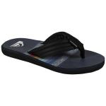 Quiksilver Boy's Carver Print Sandal - Blue / Blue / Black - Youth 6