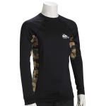 Quiksilver Boy's Arch This Hawaii LS Rash Guard - Black - XL