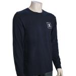 Hurley Everyday Washed One and Only Icon Gradient LS T-Shirt - Obsidian - XXL