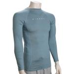 Rip Curl Dawn Patrol LS Rash Guard - Mid Blue Marle - XXL