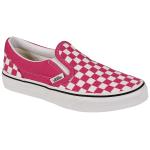Vans Kid's Classic Slip On Shoe - Fuchsia Purple / True White - Youth 3