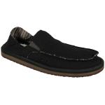 Sanuk Vagabond ST Hemp Sidewalk Surfer - Black - 14