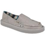 Sanuk Donna ST Hemp Sidewalk Surfer - Grey - 6
