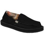 Sanuk Donna ST Hemp Sidewalk Surfer - Black - 7