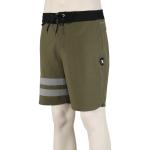 Hurley Phantom Block Party Solid 18" Boardshorts - Medium Olive / Grey - 38