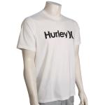 Hurley One and Only Hybrid SS Surf Shirt - White - M